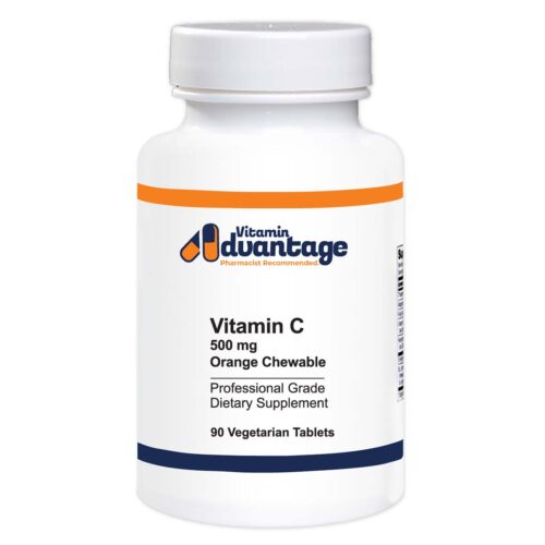 Vitamin C 500 mg Orange Chewable Vitamin Shop